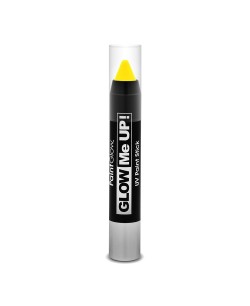 BARRA MAQUILLAJE AMARILLO GLOW IN THE DARK/UV