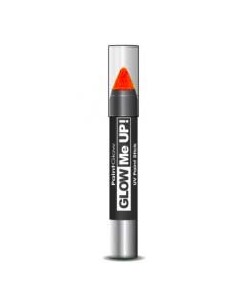 BARRA MAQUILLAJE NARANJA GLOW IN THE DARK/UV