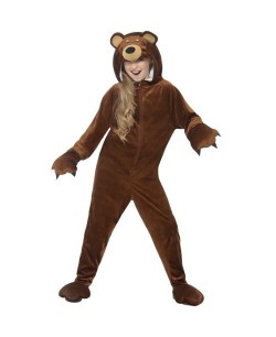 DISFRAZ DE OSO MARRON
