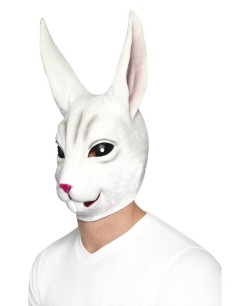 CARETA DE CONEJO BLANCO