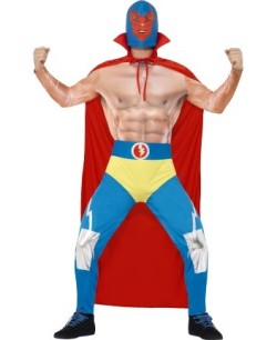 DISFRAZ DE LUCHADOR MEJICANO