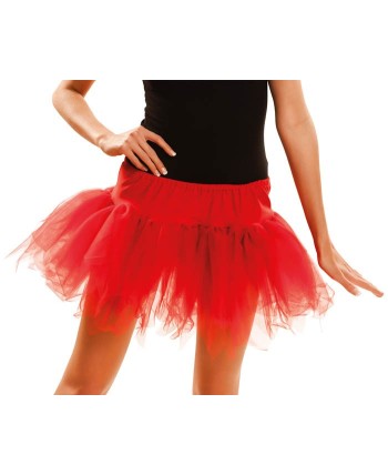 TUTU ROJO PICOS 5 CAPAS