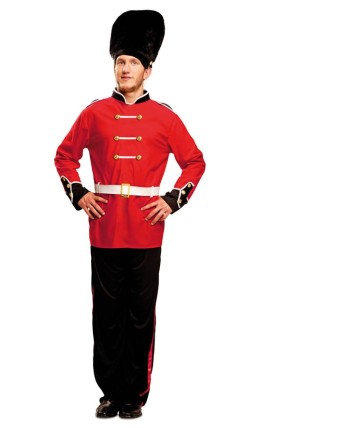 DISFRAZ DE GUARDIA REAL INGLES PARA HOMBRE