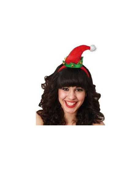 DIADEMA GORRO ELFO CON CASCABELES 