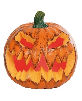 Calabaza Halloween con Boca Abierta y Luz