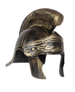 CASCO ROMANO CENTURION DORADO