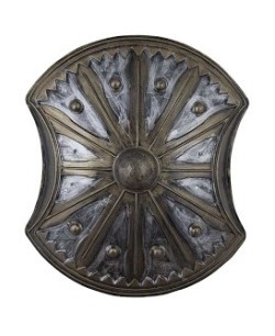 ESCUDO ROMANO GLADIADOR OVALADO