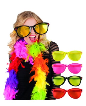 GAFAS GIGANTES CON CRISTAL DE COLOR