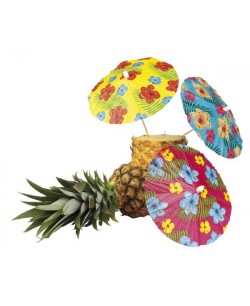 Sombrillas para Coctel Colores 6 Unidades