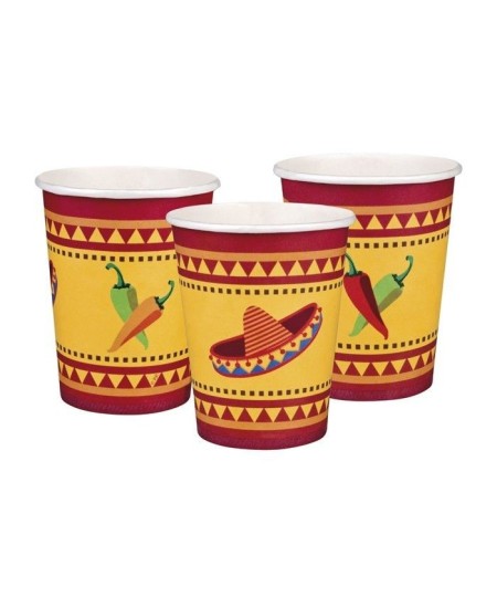 Vasos Fiesta Mejicana 6 Unidades | La Casa de las Fiestas
