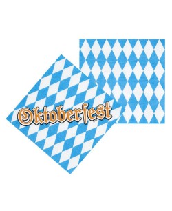Servilletas Oktoberfest 12 Unidades