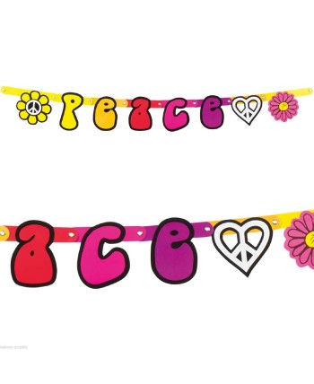 ▷ GUIRNALDA HIPPIE PEACE