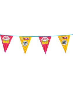 BANDERIN HIPPIE PEACE