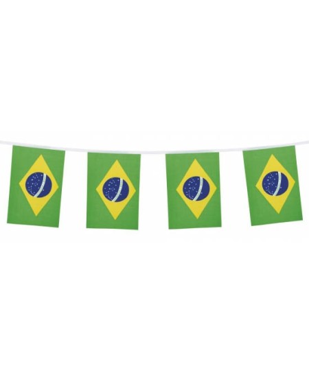 ▷ BANDERIN CUADRADO BRASIL
