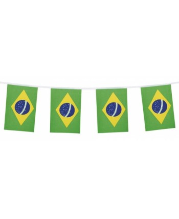 ▷ BANDERIN CUADRADO BRASIL