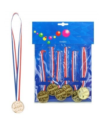 SET 6 MEDALLAS CAMPEON