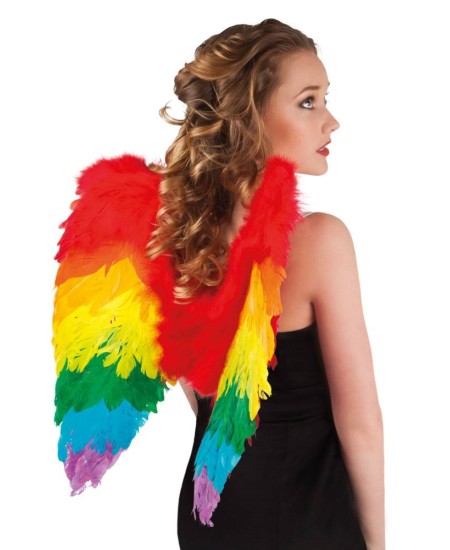 ▷ ALAS PLUMAS MULTICOLOR