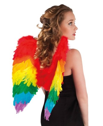 ALAS PLUMAS MULTICOLOR 