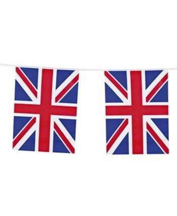 BANDERIN BANDERAS INGLATERRA 30 X 20 CMS.10 METROS