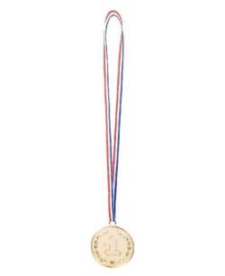 SET 3 MEDALLAS CAMPEON NUMERO 1 