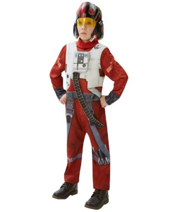 DISFRAZ DE POE X-WING PILOTO EP7 DELUXE 