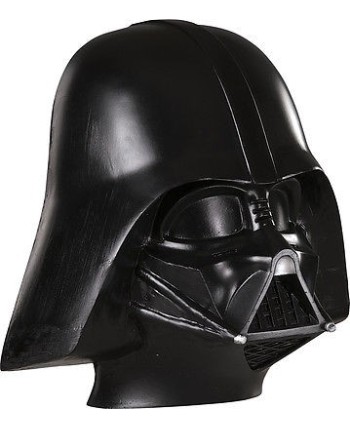 CARETA CASCO DARTH VADER MEDIA MASCARA CON GOMA