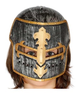 CASCO GUERRERO MEDIEVAL INFANTIL