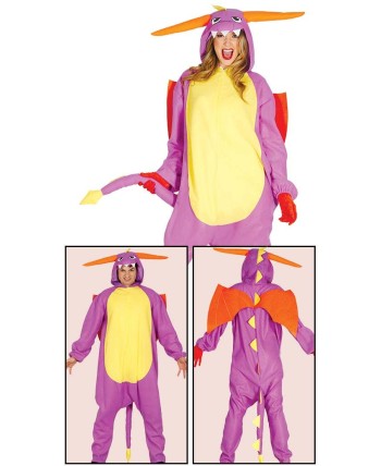 DISFRAZ DE DRAGON KIGURUMI PARA ADULTO