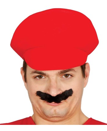 GORRA MARIO FONTANERO ROJA