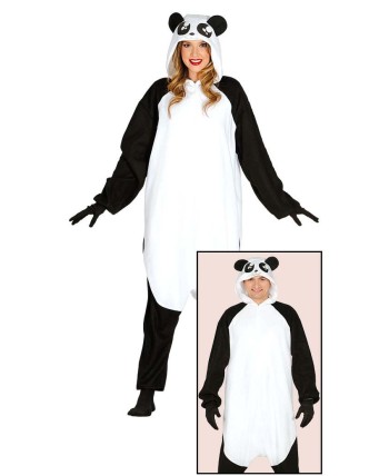 DISFRAZ OSO PANDA KIGURUMI PARA ADULTO