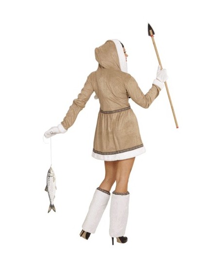 DISFRAZ DE ESQUIMAL SEXY PARA MUJER