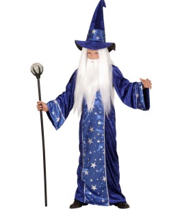 DISFRAZ DE MAGO MERLIN INFANTIL