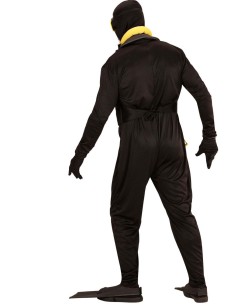 DISFRAZ DE SUBMARINISTA BUZO NEGRO PARA HOMBRE 2