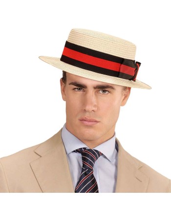 CANOTIER PAJA LUJO CON CINTA