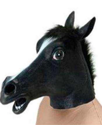 CARETA CABALLO NEGRO LUJO