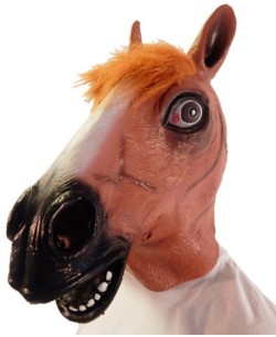 CARETA CABALLO MARRON LUJO