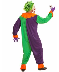 DISFRAZ DE PAYASO MALVADO JOKER ADULTO 2
