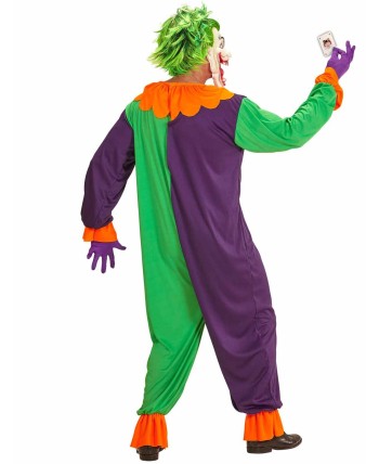 DISFRAZ DE PAYASO MALVADO JOKER ADULTO