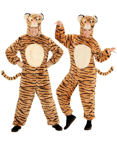 DISFRAZ DE TIGRE PELUCHE PARA ADULTO