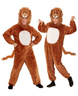DISFRAZ DE LEON PELUCHE UNISEX