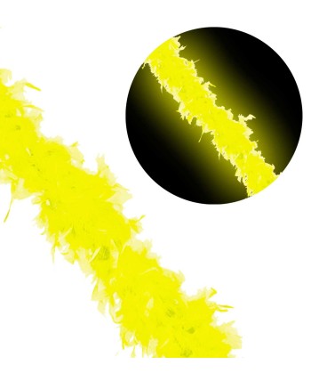 BOA NEON AMARILLA 1,80 METROS