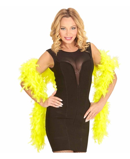 BOA NEON AMARILLA 1,80 METROS