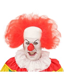 CALVA DE PAYASO PELO ROJO