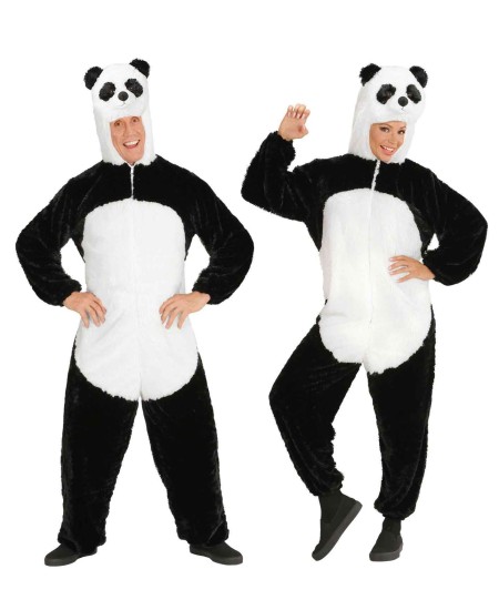 DISFRAZ DE OSO PANDA PELUCHE PARA ADULTO