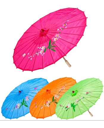SOMBRILLA JAPONESA COLORES SURTIDOS 76 CMS.