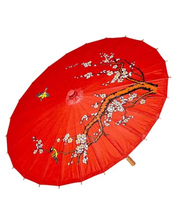 SOMBRILLA JAPONESA ROJA 84 CMS.