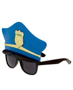 GAFAS DE POLICIA CON EFECTO GORRA 2