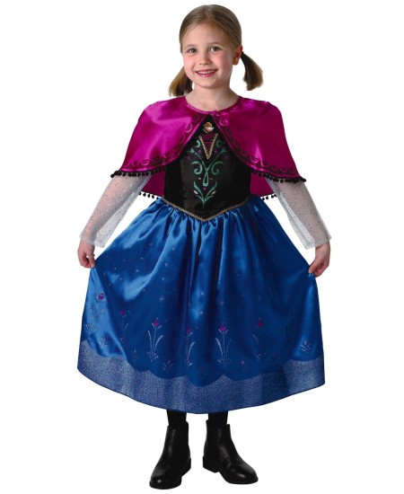DISFRAZ DE ANNA FROZEN PARA NIÑA