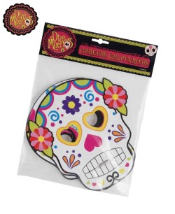 CARETA CALAVERA MEXICANA 3 UNIDADES SURTIDAS