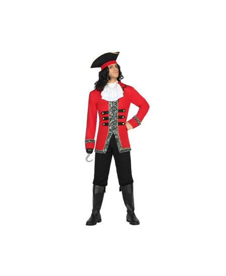 DISFRAZ DE PIRATA CASACA ROJA 